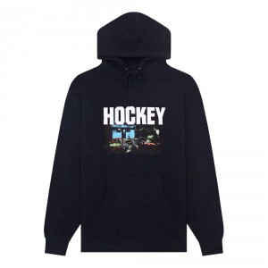 Sudadera Hockey Ray Milk Negra